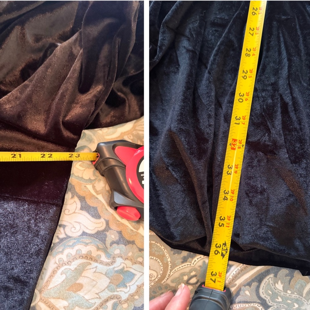 CITY CHIC Ada Black Velvet Mini Dress - Picture 15 of 16